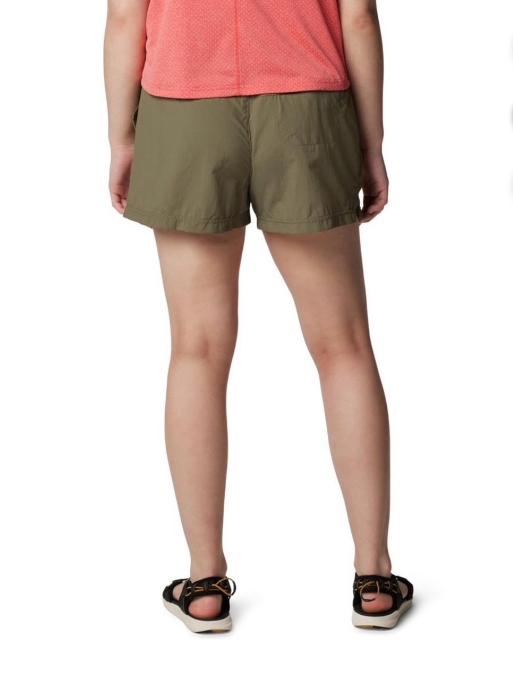 2 Pair Columbia Women's Sandy River Shorts 3” Inseam, Stone Green, City Grey, XL - Picture 3 of 16